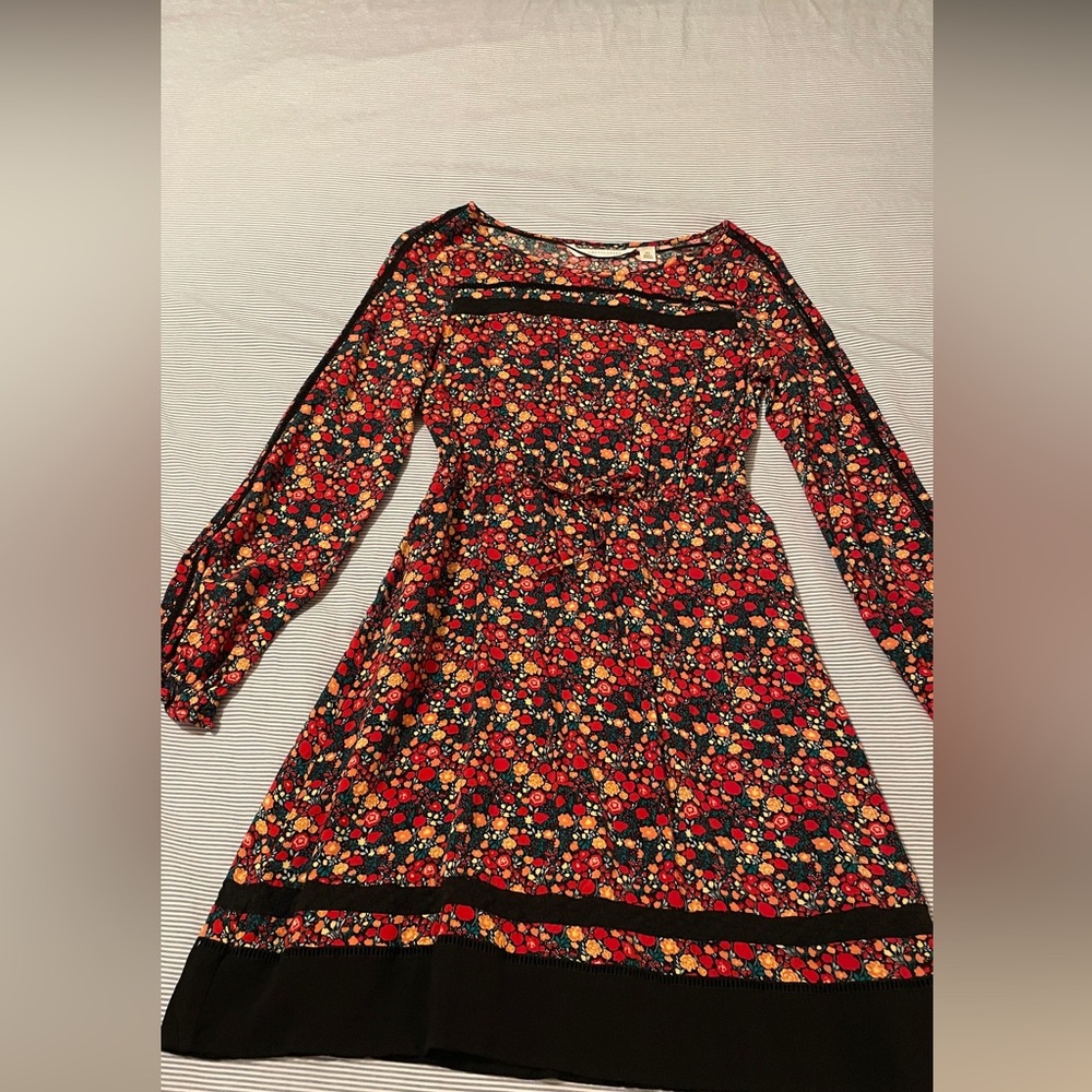 Floral Long Sleeve Dress